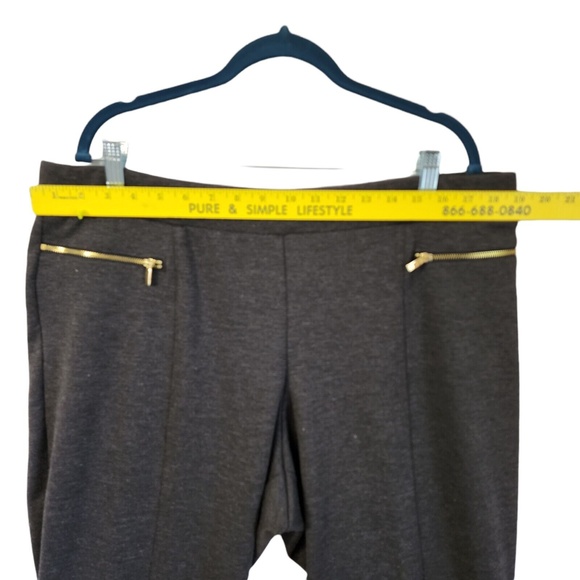 Rafaella Woman's Plus Size Curvy Fit Pull On Pants Size 18W Zipper Pockets - Picture 5 of 12